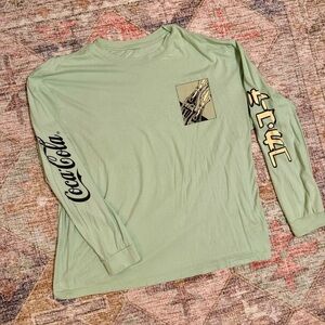 Men’s Long Sleeve Coca-Cola Shirt